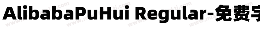 AlibabaPuHui Regular字体转换